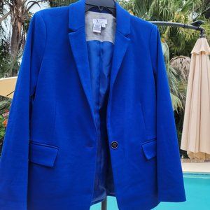 Jules & Leopold sporty blue blazer, size M